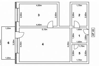 Apartament cu 2 camere decomandat, mobilat în Exterior Est - 11
