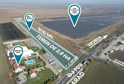 Teren de 2,8 ha pentru dezvoltare industriala, horeca sau fotovoltaice - 3