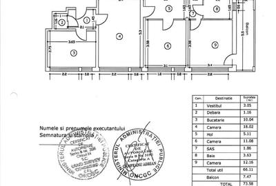 Apartament cu 3 camere decomandat, mobilat în Titan - 8