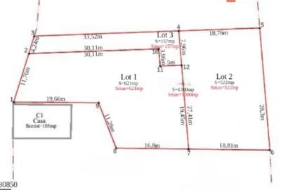 Teren Construcții intravilan de 1300 mp, în Săcălaz - 2