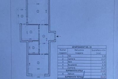 Apartament cu 2 camere decomandat în Exterior Vest - 3
