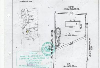 Teren de 2400 mp, în Corbu