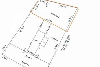 Teren Construcții intravilan de 500 mp, în Chiajna - 2