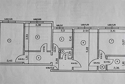 Apartament cu 4 camere semidecomandat, mobilat în Nicolina - 2