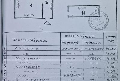 Bazilescu parc,metrou-1 minut,mob./utilat,et1/3,60mp+boxa,bloc rusesc reabilitat - 20