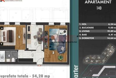 Apartament cu 2 camere decomandat în Metalurgiei - 2