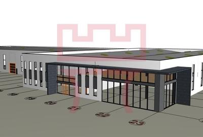 Teren ind 15000mp la drumul principal DN1C pregatit pentru hala 6650mp - 3