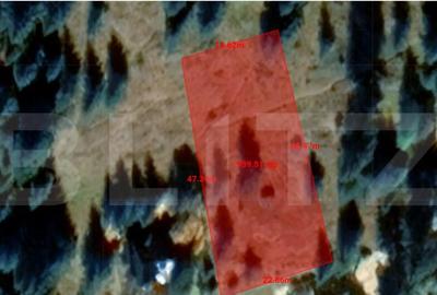 Investitie ! Teren intravilan 990 mp, front 23 m, Muntele B - 1