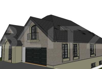 Teren 1206 mp cu AC Valabila pentru Vila LUX D+P+M (593,61 m - 3