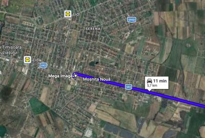 Teren de 1002 mp, în Moșnița Nouă