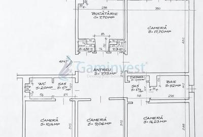 Apartament cu 4 camere decomandat în Nufărul - 10