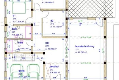 Casă individuală cu 4 camere cu Teren 1000 Mp în Bârnova - 1