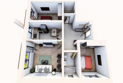 Apartament modern 3 camere - 4