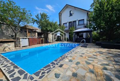 VANZARE VILA PISCINA BRAGADIRU - CLINCENI | 1100 mp teren | MOBILATA COMPLET