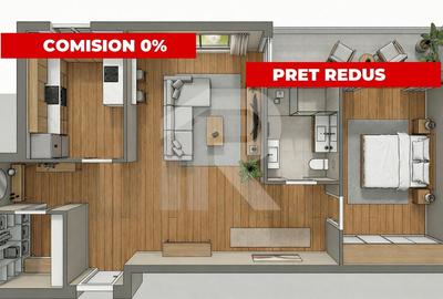 Apartament cu 2 camere semidecomandat în Drumul Taberei - 7