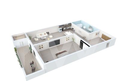 Apartament de vanzare in Sibiu - 2 camere - bloc nou, cu lift - 3