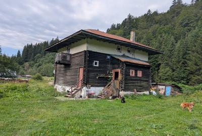 Predeal,P+1,casa din busteni,in spatele terenului-raul Prahova,posibil extindere - 21
