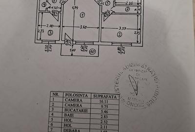 Apartament cu 2 camere semidecomandat în Nord - 4