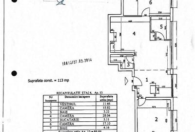 Apartament cu 3 camere decomandat, mobilat în Aviației - 17