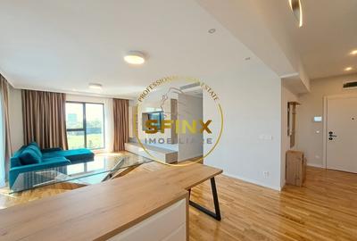 Apartament cu 4 camere semidecomandat, mobilat în Băneasa - 13