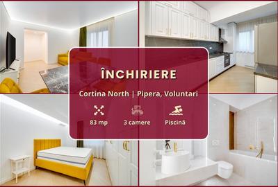 Apartament cu 3 camere decomandat, mobilat în Pipera - 2