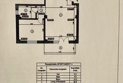 Apartament cu 2 camere în Odăile - 3