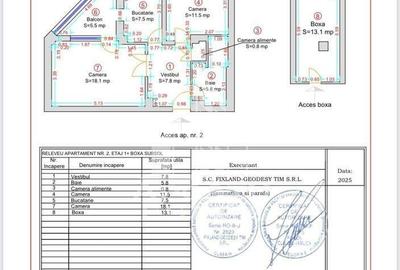 Apartament 2 camere, etaj 1,centrala proprie, zona Saguna - 2
