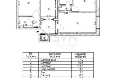 Apartament cu 3 camere semidecomandat în Crângași - 8