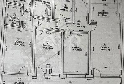 Apartament cu 4 camere decomandat în Central - 3