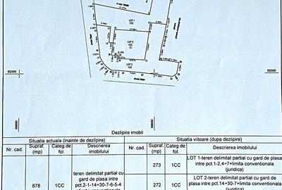 Teren de 678 mp, în Tătărași - 3