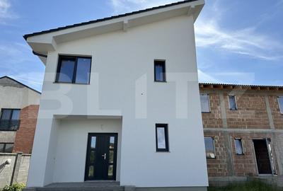 Duplex semifinisat 4 camere,teren 271 mp,Micesti - 2