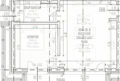 Apartament 2 camere, 40mp, orientare sudica, zona Restaurant - 3