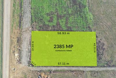 Teren Construcții intravilan de 2385 mp, în Moșnița Nouă - 2