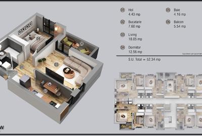 Militari sector 6,,2 camere lux,bucatarie inchisa,bloc peste standard - 2