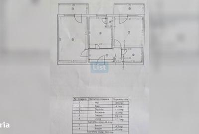 Apartament cu 2 camere decomandat în Gura Văii - 7