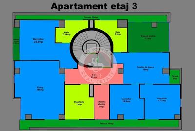 Traiesti Verde in Titan | Penthouse | 620mp | B12418 - 5