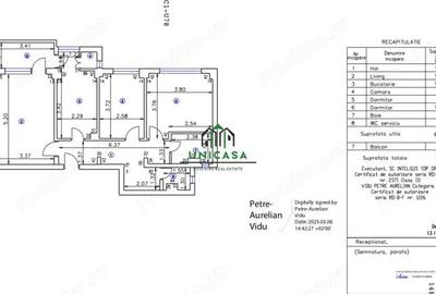 Apartament cu 3 camere semidecomandat în Cartierul Nord - 13