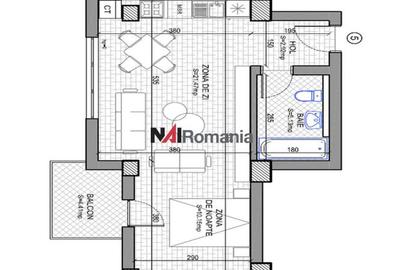 Garsonieră semidecomandată în Aviației - 4