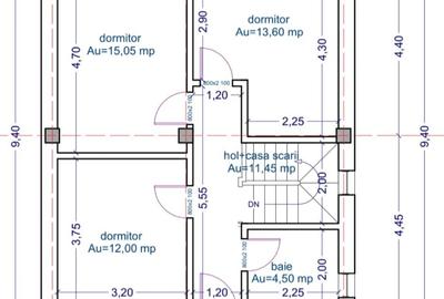 Casă individuală cu 4 camere cu Canalizare în Nord - 3
