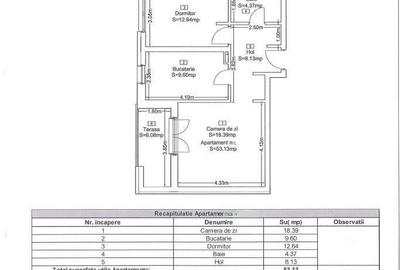 Apartament 2 camere, 53 MP, Park Lake , Iulius Mall - 2