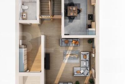 Proiect de case tip P+1 zona NASAUD - 3