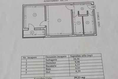 Apartament cu 2 camere nedecomandat în Central - 1