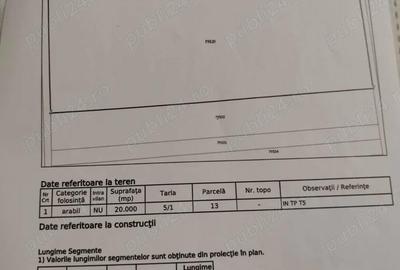 Teren de 25000 mp, în Viziru - 1