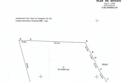 Teren de 700000 mp, în Țaga - 1