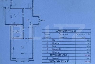Apartament cu 2 camere, bloc 2017 - Rahova - Pucheni - 14