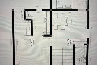 Casă cu 2 camere cu Teren 1266 Mp în Dascălu - 3