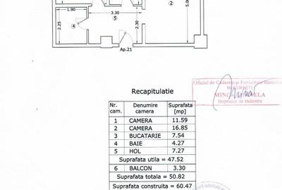 Bucurestii Noi, Sos Chitilei - ap 2 cam, conf 1, decomandat - mutare imediata! - 4