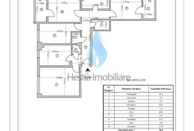 Apartament cu patru camere, Galata-Iasi. - 6