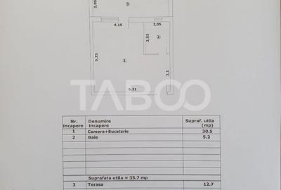 Garsonieră decomandată în Central - 1