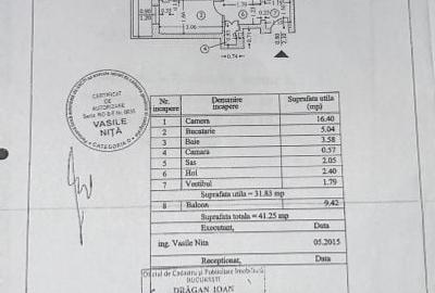 Garsonieră decomandată în Tudor Vladimirescu